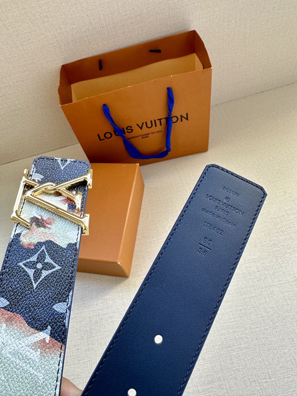 激安ルイヴィトンベルト素材ディテール